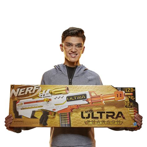 Buy Nerf Ultra Pharaoh Blaster With Premium Gold Accents 10 Dart Clip