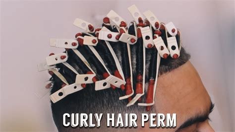 Straight To Curly Perm Youtube