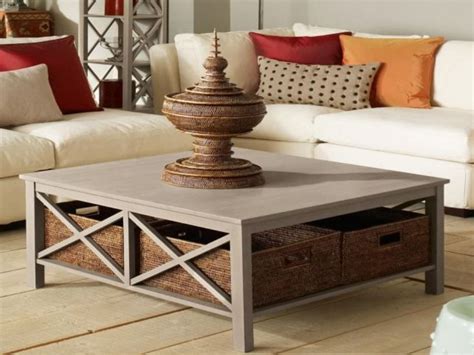 Large Square Wood Coffee Table Foter