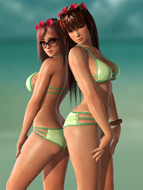 Rule 34 3d Beach Bikini Dead Or Alive Honoka Kasumi