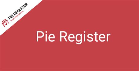 Pie Register Field Visibility