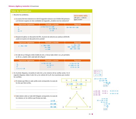 Busca tu tarea de matemáticas primer grado: Canal SOLOENCIBER: Matematicas Secundaria Conecta mas 1er ...