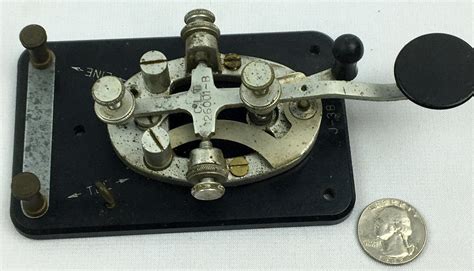 Lot Vintage J 38 Morse Code Telegraph Key Amateur Ham Radio Clt 26001 B