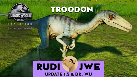 Troodon Cinematic Spotlight Jurassic World Evolution Dr Wus Secrets