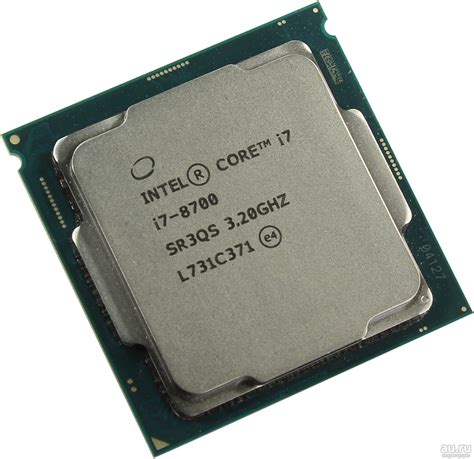 Intel Core I7 8700 6 ядер 12 потоков до 46 Ghz Lga 1151v2 — купить