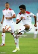 Abdulwahab Al Malood of Bahrain in action during the 2015 Asian Cup ...