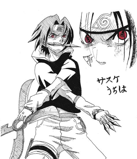 sasuke uchiha naruto sketch naruto drawings anime ske