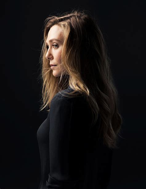 Elizabeth Olsen Women Actress Long Hair Profile Portrait Hd Phone