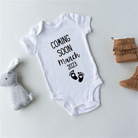 March 2023 Pregnancy Announcement New Baby Coming Soon See Etsy