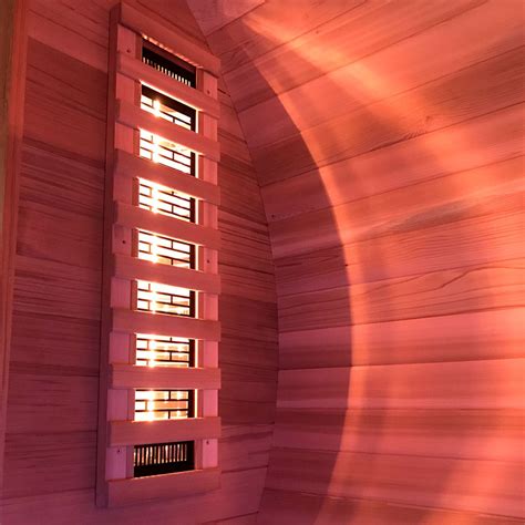 Infrared Outdoor Sauna Model Seattle Nordkap Living