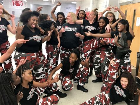 Principal Surprises Students Performs With Step Team At Pep Rally