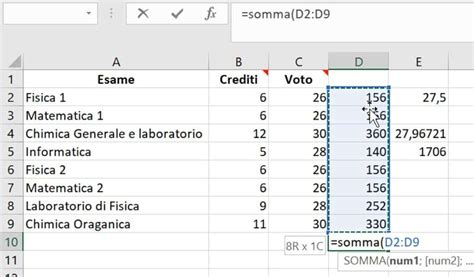 Calcolare La Media Ponderata Excel MasterExcel It