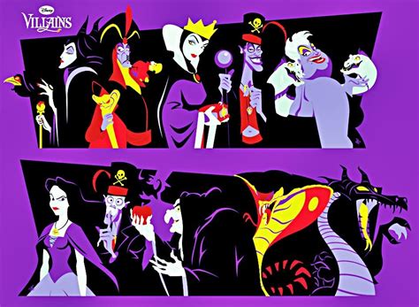 Walt Disney Characters Fan Art Walt Disney Fan Art Disney Villains