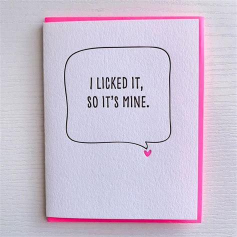 Naughty Valentine Card Funny Valentines Day Card Newly Etsy In 2021