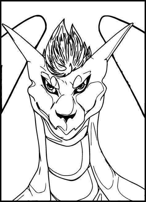 Dragon Eye Coloring Pages Printable Coloring Pages