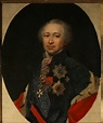 Portrait of Prince Alexander Kurakin (17 - Unbekannter Künstler en ...