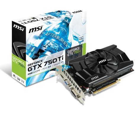 To take advantage of the card's factory overclock, msi has its gaming app. Used - Like New: MSI GeForce GTX 750 Ti DirectX 11.2 ...