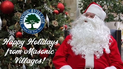 Happy Holidays From Masonic Villages Youtube