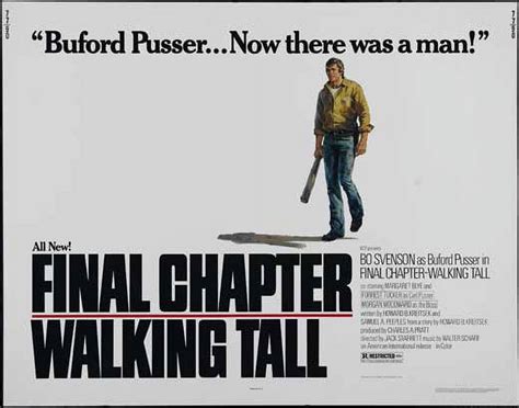 Final Chapter Walking Tall Movie POSTER Half Sheet Style A X Walmart Com