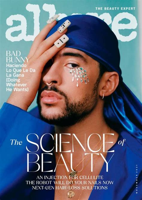 Bad Bunny Se Viste De Mujer En La Portada De La Revista ‘allure