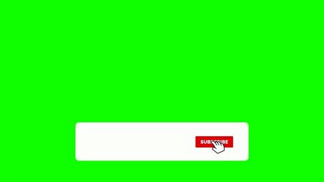 It provides you the opportunity to create fancy youtube videos without forming. Animated Subscribe Button Green screen - YouTube in 2020 | Greenscreen, Youtube, Animation