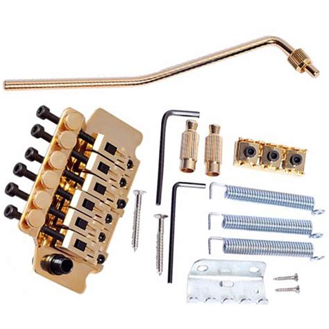 Gold Tremolo System Double Locking Replacement Gui Grandado