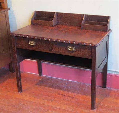 We've listed 101 items matching stickley desks & writing tables on liveauctioneers. Gustav Stickley Leather Top Desk | California Historical ...