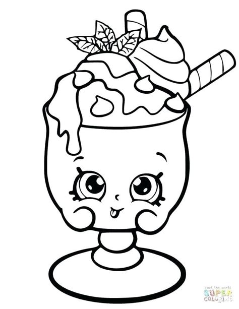 Desenho de kawaii para colorir. desenhos para colorir kawaii sorvete feliz - Criando com Apego