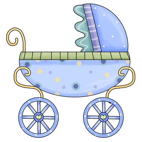 Baby In Carriage Drawing Free Image Download