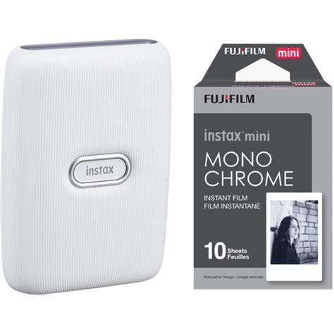 Fujifilm Instax Mini Link Smartphone Printer Ash White With