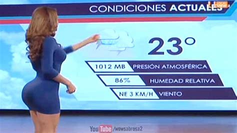 Is This The Hottest Weather Reporter Yanet Garcia Youtube