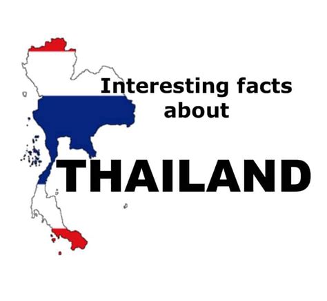 Thailand Interesting Facts Fun Facts You Didnt Know About