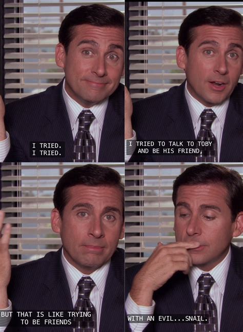 Michael Scott And Toby