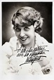Mistinguett | French autograph card. French actress and sing… | Flickr
