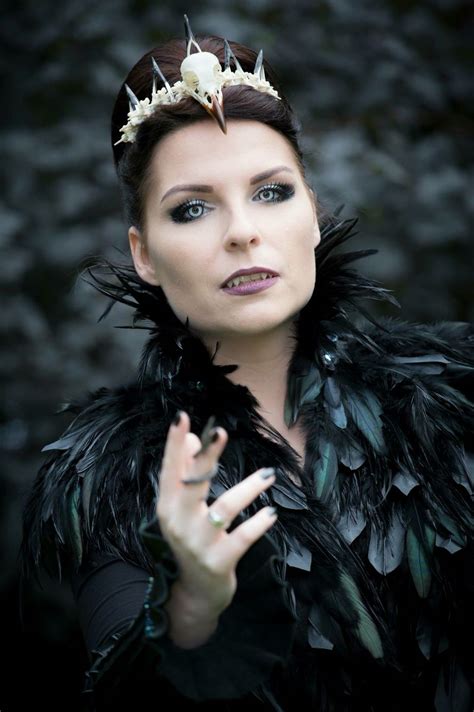 I am so excited to be headed to first thing though, we had to find costumes. Evil Queen Dark Raven costume DIY Elf Fantasy Fair Arcen 2015 www.makeupartist666.com www ...