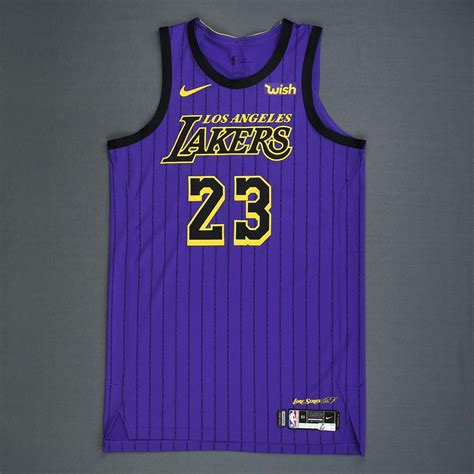 Lebron James Lakers Jersey City Edition