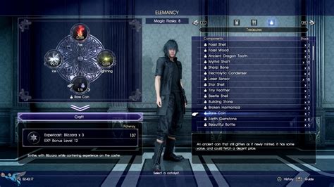Maybe you would like to learn more about one of these? Final Fantasy 15 Elemancy Guide: Best Spells, Crafting, Catalyst Effects List and more - VG247