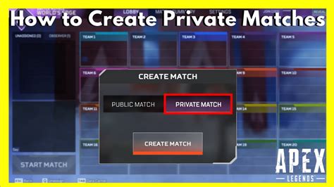 How To Create Private Matches Custom Games In Apex Legends 2023 Youtube