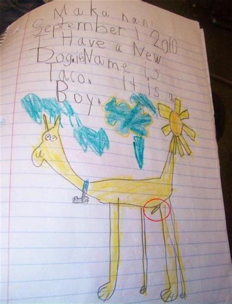 Faça sua escolha entre diversas cenas semelhantes. 20 Funny Drawings From Kids