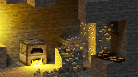 Minecraft Gold Background