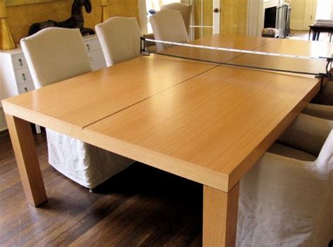 You better act now if you want this luxury table tennis piece in your dining room. 5 Dining Room Design Ideas Converted To Ping-Pong Tables ...