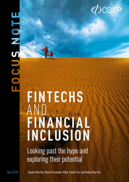 Fintechs And Financial Inclusion Looking Past The Hype And Exploring