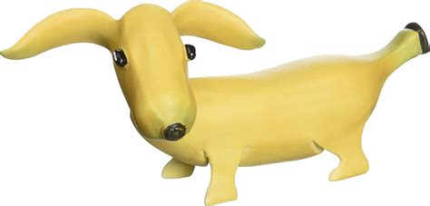 Enesco Home Grown Banana Dachshund Figurine 25 Inch Uk