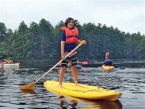 Sabot racers sail an available club charter boat, or their own. Alton Jones Camp | Providence Media