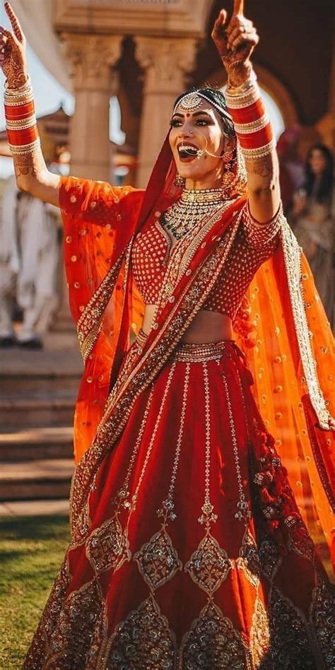 Pin By Naz Saiyed On Wedding Indian Wedding Dress Traditional Red