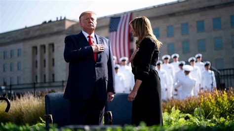 At The Pentagon Trump Remembers 911 In His Own Way The New York Times
