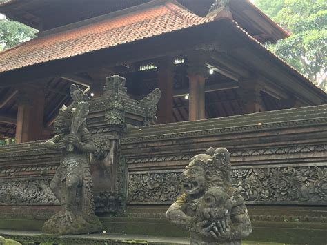 Monkey Temple In Ubud Bali