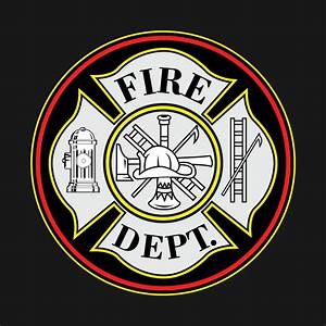 Fire Department Firefighters Badge Firefighter T Shirt