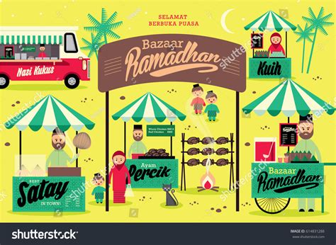 2297 Bazaar Ramadhan Images Stock Photos And Vectors Shutterstock