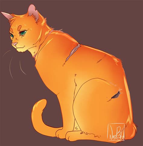 So many of you requested seeing a video of how i would draw a character from the popular books. Firestar | Кошки воины, Кошки, Кот